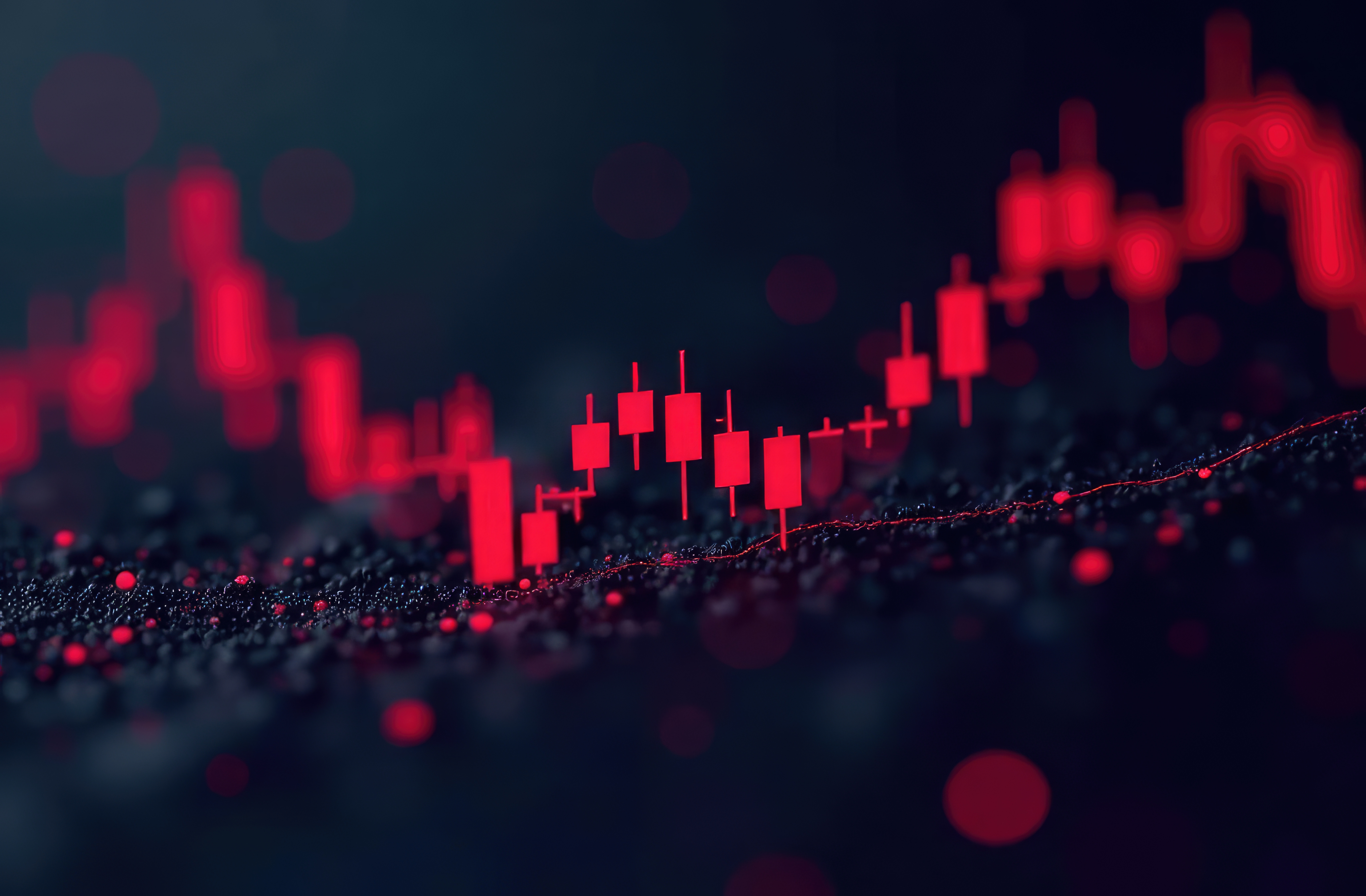 Clock and percent icons over major currency pairs
